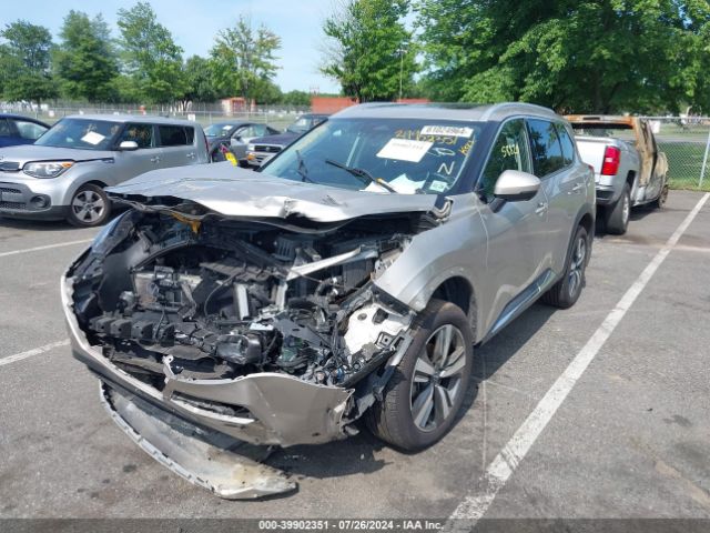 JN8BT3DD2PW301492 Nissan Rogue Platinum Intelligent Awd