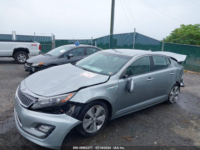 KIA Optima Hybrid Ex 2015 KNAGN4AD1F5091314 Image 2