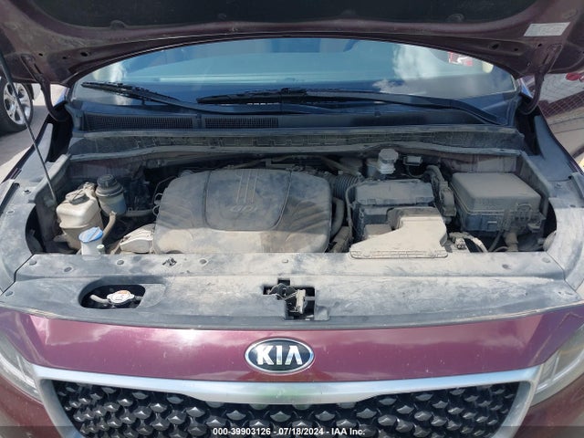 KIA SEDONA LX 2016 KNDMB5C14G6128844 Image 10