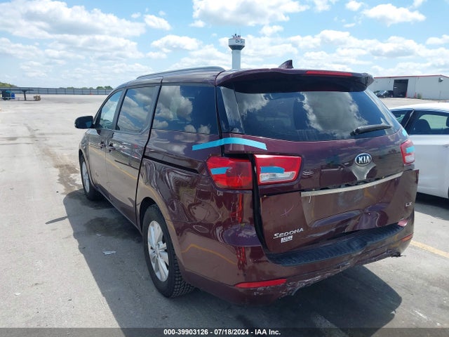 KIA SEDONA LX 2016 KNDMB5C14G6128844 Image 3