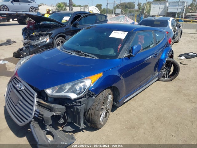 Hyundai Veloster Turbo R-spec 2016 KMHTC6AE9GU286169 Image 2