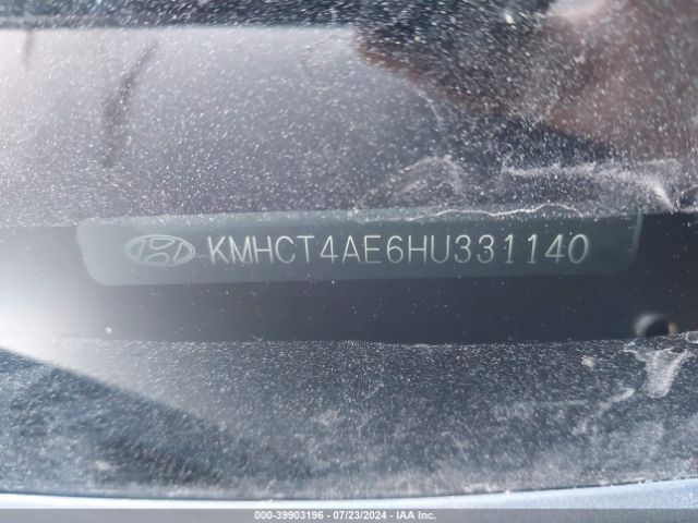 KMHCT4AE6HU331140 Hyundai Accent Value Edition