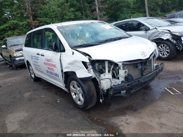 Toyota Sienna L V6 7 Passenger 2014 5TDZK3DC3ES447708 головне зображення