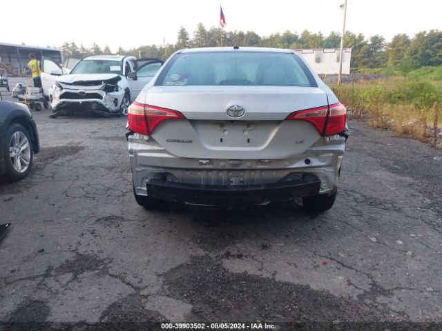 2T1BURHE4JC001242 Toyota COROLLA LE