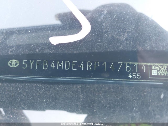 Toyota COROLLA LE 2024 5YFB4MDE4RP147614 Image 9