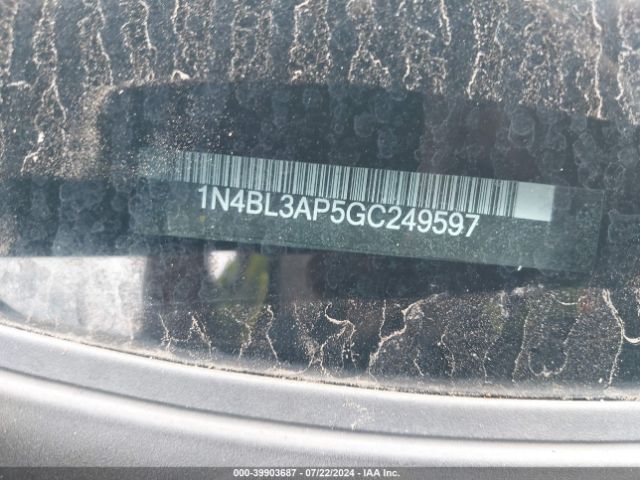 1N4BL3AP5GC249597 Nissan Altima 3.5 Sr