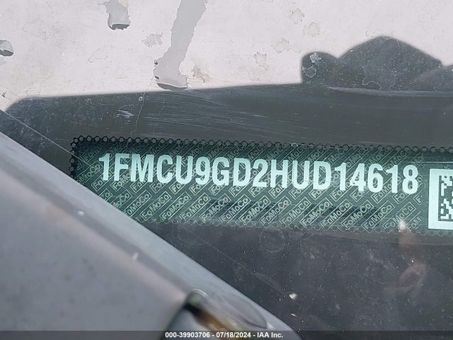 Ford ESCAPE SE 2017 1FMCU9GD2HUD14618 Image 9