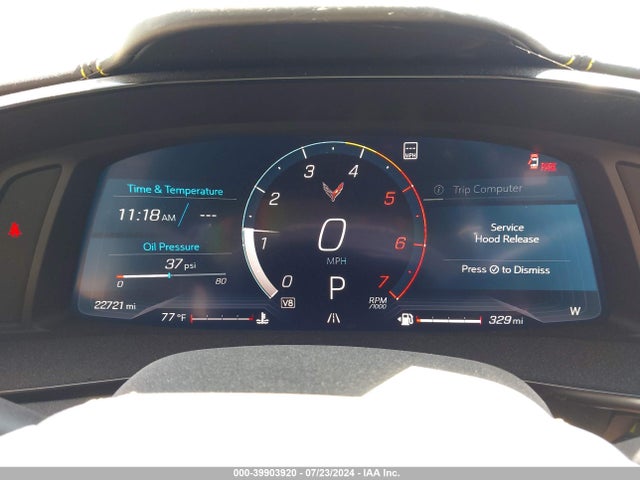 Chevrolet Corvette Stingray Rwd  3lt 2021 1G1YC2D40M5120711 Image 7