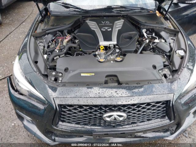 JN1FV7AR0JM481561 Infiniti Q50 3.0t Red Sport 400
