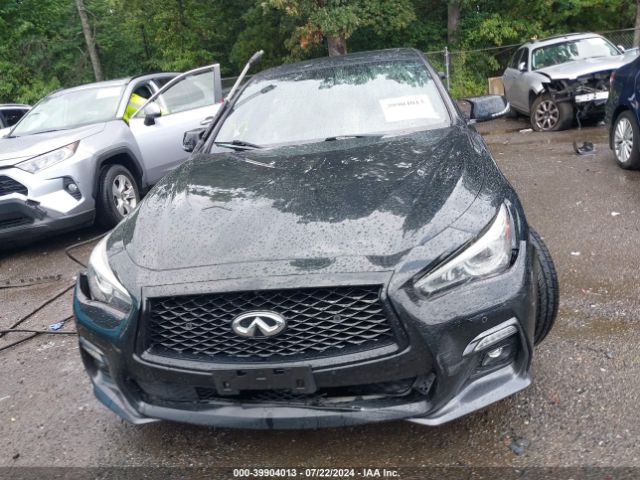 JN1FV7AR0JM481561 Infiniti Q50 3.0t Red Sport 400