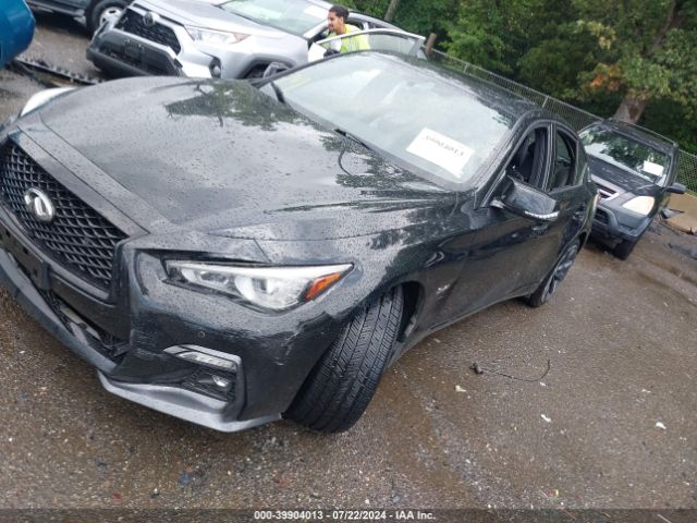 JN1FV7AR0JM481561 Infiniti Q50 3.0t Red Sport 400