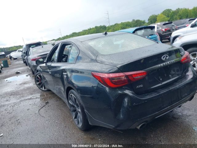 JN1FV7AR0JM481561 Infiniti Q50 3.0t Red Sport 400