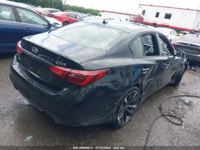 JN1FV7AR0JM481561 Infiniti Q50 3.0t Red Sport 400