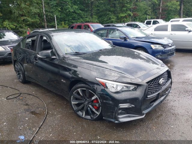JN1FV7AR0JM481561 Infiniti Q50 3.0t Red Sport 400