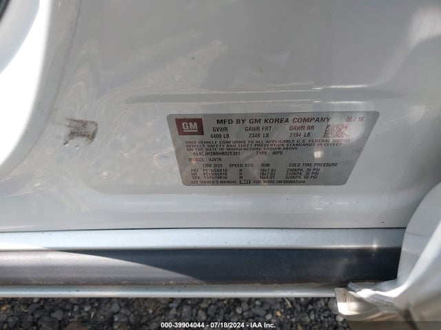 KL4CJHSB8HB025391 Buick Encore Premium