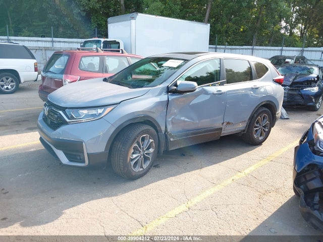 Honda Cr-v Awd Ex-l 2022 5J6RW2H85NA005203 Image 2