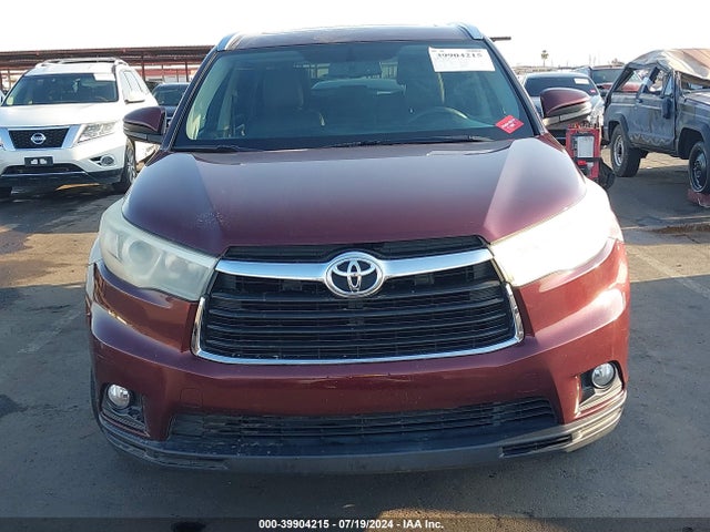 Toyota Highlander Xle V6 2015 5TDKKRFH4FS067582 Image 13