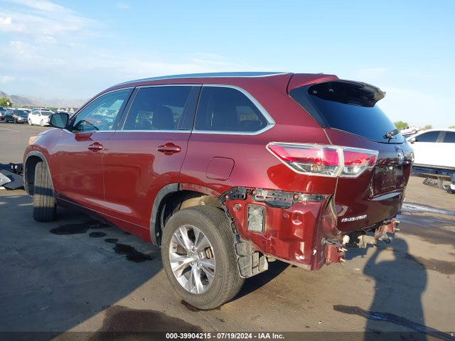 Toyota Highlander Xle V6 2015 5TDKKRFH4FS067582 Image 3