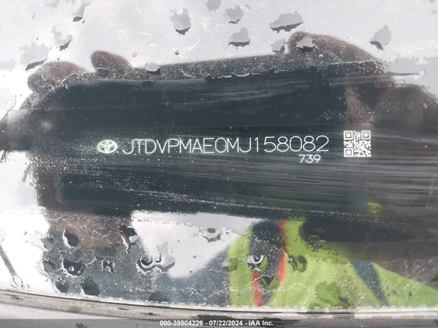 Toyota COROLLA LE 2021 JTDVPMAE0MJ158082 Image 9