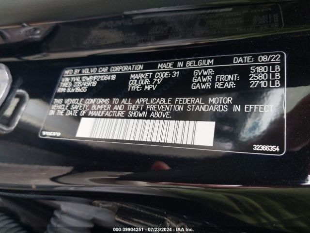 2023 VOLVO V60 CROSS COUNTRY YV4L12WB1P2106418 Photo 8