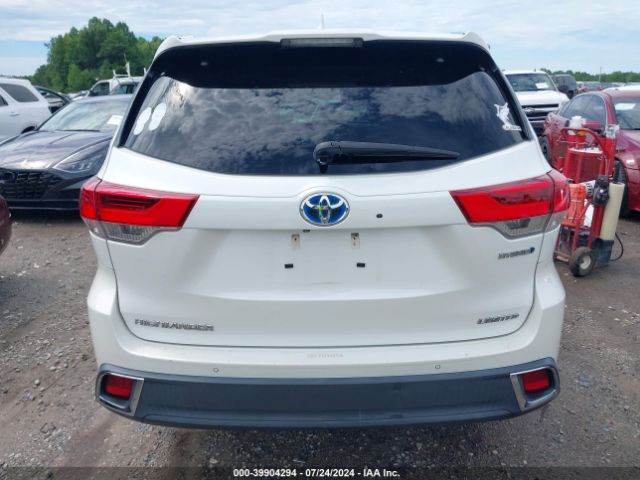 5TDDGRFH0HS033488 Toyota Highlander Hybrid Limited Platinum