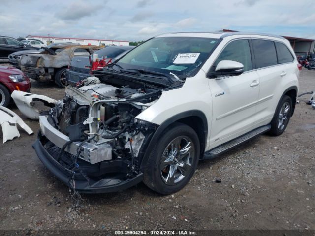 5TDDGRFH0HS033488 Toyota Highlander Hybrid Limited Platinum