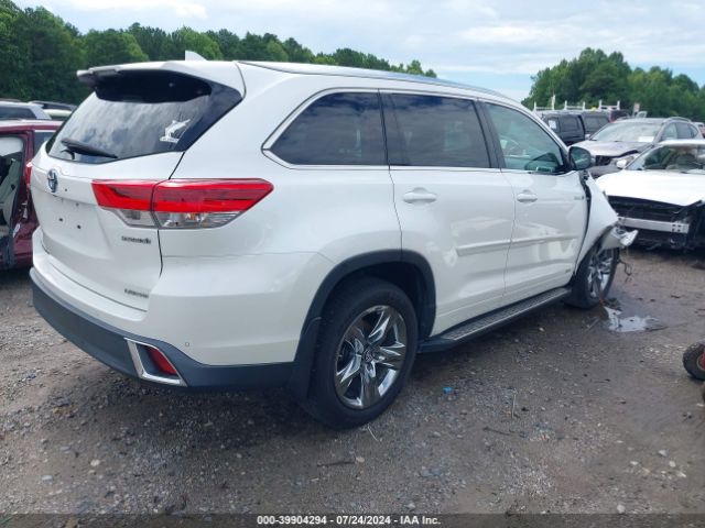 5TDDGRFH0HS033488 Toyota Highlander Hybrid Limited Platinum