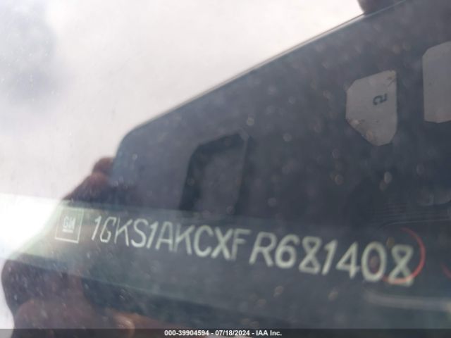 1GKS1AKCXFR681408 GMC YUKON SLE