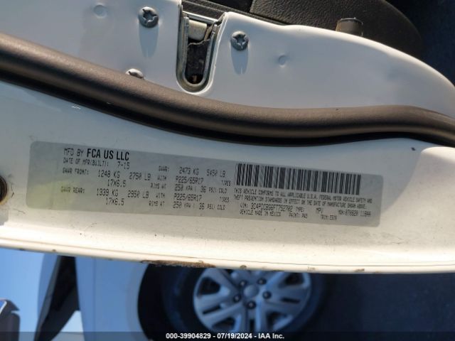 3C4PDCBG6FT752702 Dodge Journey Sxt