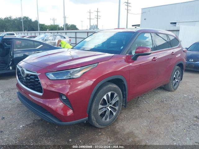 5TDGZRBH4NS162763 Toyota Highlander Xle