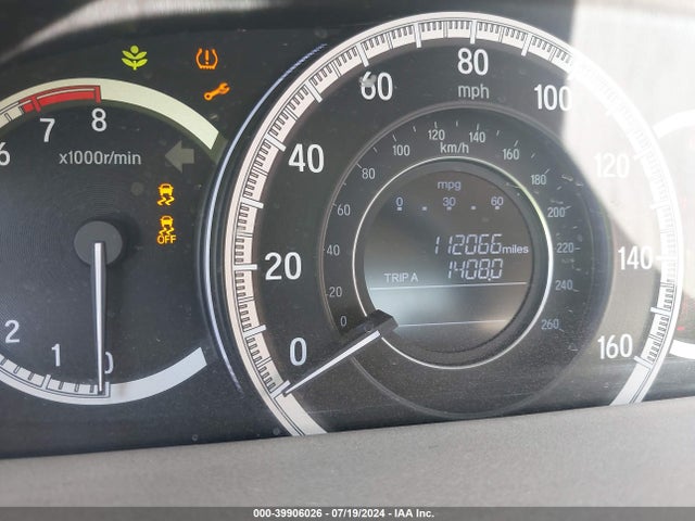 1HGCR2F85HA070001 Honda Accord Ex-l