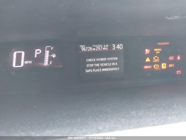 Toyota Prius C Two 2015 JTDKDTB34F1101969 Image 7