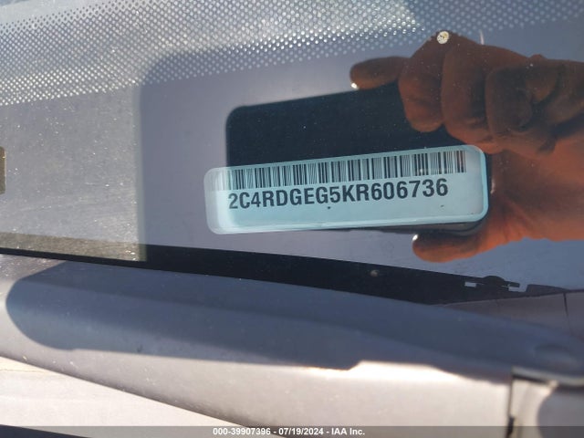 Dodge Grand Caravan Gt 2019 2C4RDGEG5KR606736 Image 9
