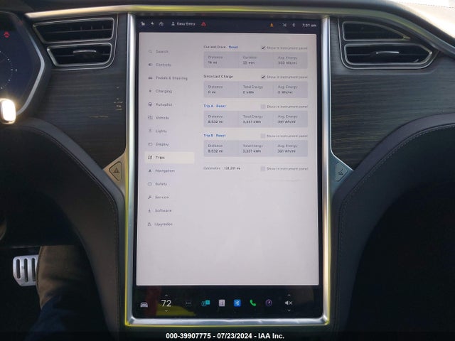 Tesla Model S 90d/p100d/p85d/p90d 2016 5YJSA1E4XGF154184 Image 17