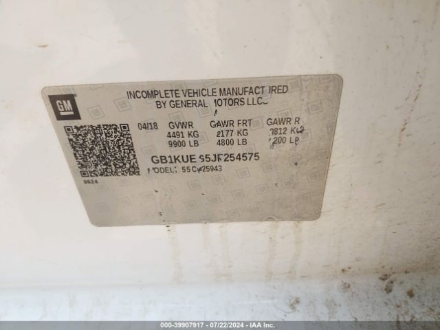 1GB1KUEG5JF254575 Chevrolet Silverado 2500hd Wt