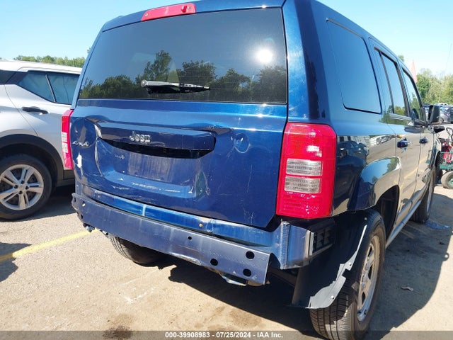 1C4NJRBB0HD145002 Jeep Patriot Sport 4x4