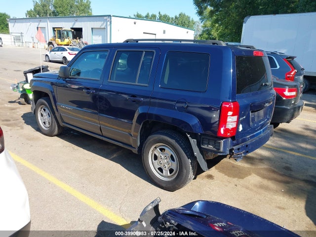 1C4NJRBB0HD145002 Jeep Patriot Sport 4x4