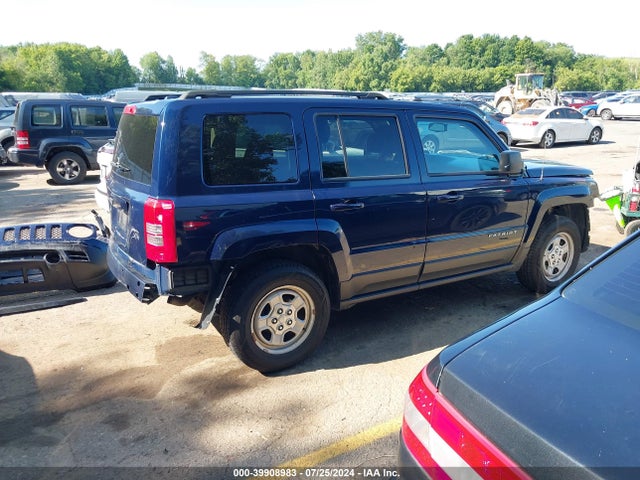1C4NJRBB0HD145002 Jeep Patriot Sport 4x4