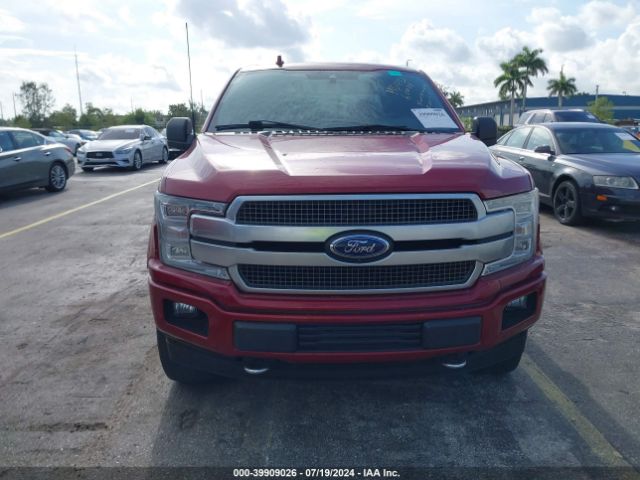 1FTEW1E52JFA57071 Ford F-150 Platinum