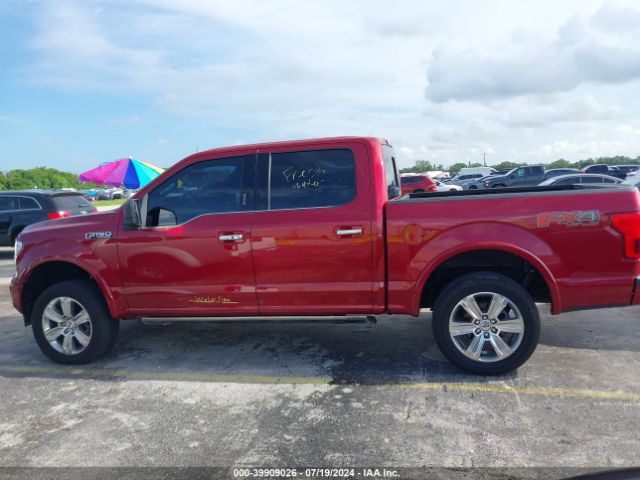 1FTEW1E52JFA57071 Ford F-150 Platinum