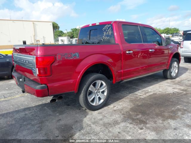 1FTEW1E52JFA57071 Ford F-150 Platinum