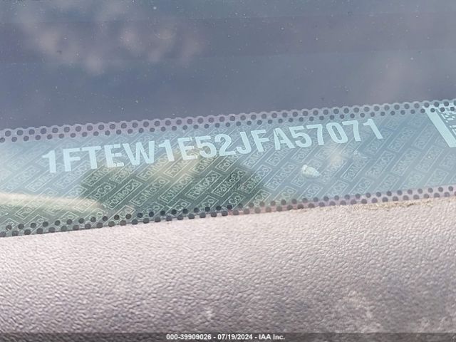 1FTEW1E52JFA57071 Ford F-150 Platinum