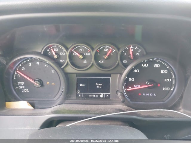 1GCRWBEK7MZ229708 Chevrolet Silverado 1500 2wd Double Cab Standard Bed Custom