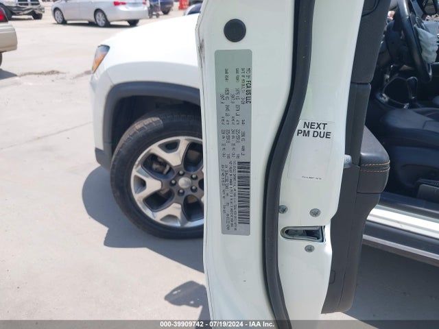 3C4NJCCB2LT234911 Jeep Compass Limited Fwd