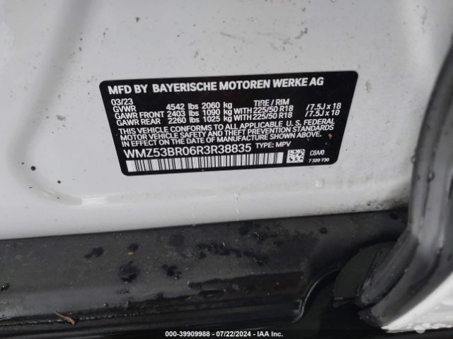WMZ53BR06R3R38835 Mini Countryman Cooper S