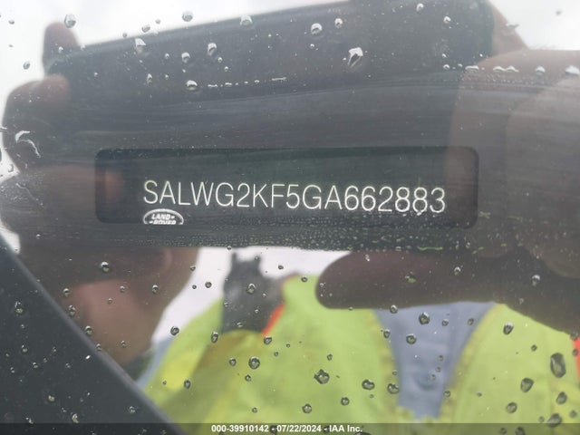 SALWG2KF5GA662883 Land Rover Range Rover Sport 3.0l V6 Turbocharged Diesel Se Td6