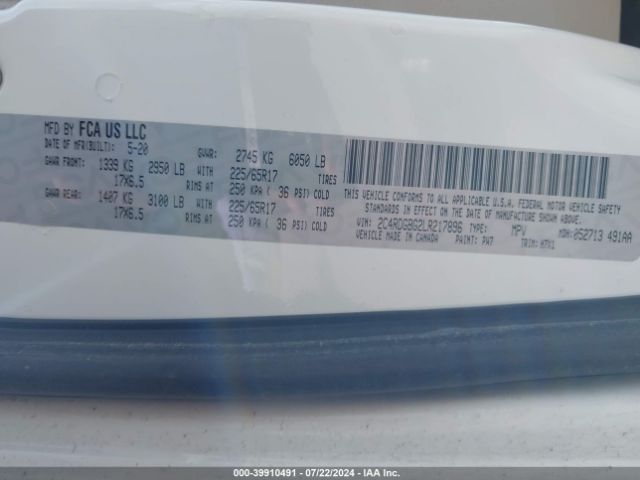 2C4RDGBG2LR217896 Dodge Grand Caravan Se
