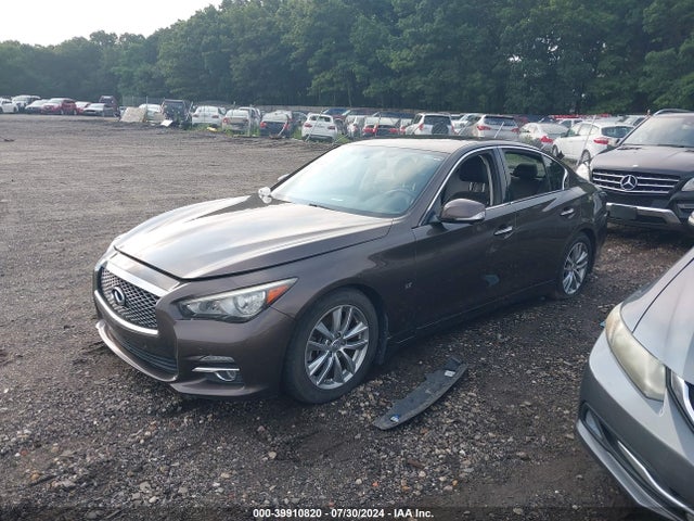 39910820 :رقم المزاد ، JN1BV7AP3EM682101 vin ، 2014 Infiniti Q50 Premium مزاد بيع