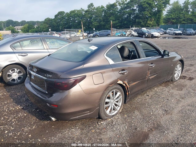 39910820 :رقم المزاد ، JN1BV7AP3EM682101 vin ، 2014 Infiniti Q50 Premium مزاد بيع