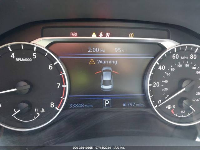 1N4BL4DW7NN363482 Nissan Altima Sv Intelligent Awd